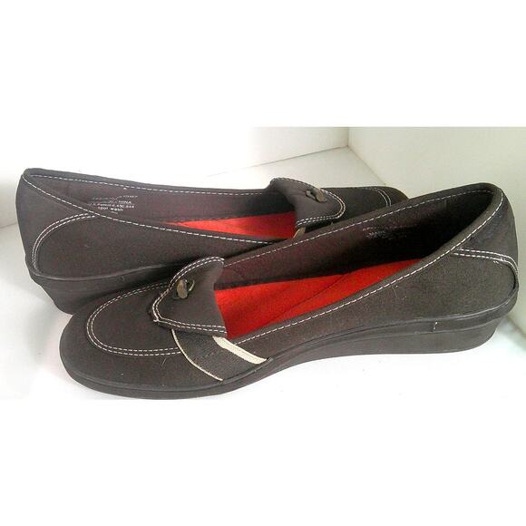 Grasshoppers Women's Brown Wedge Shoe Size 10 - Picture 3 of 8